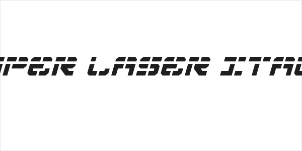 Vyper Laser Italic Logo