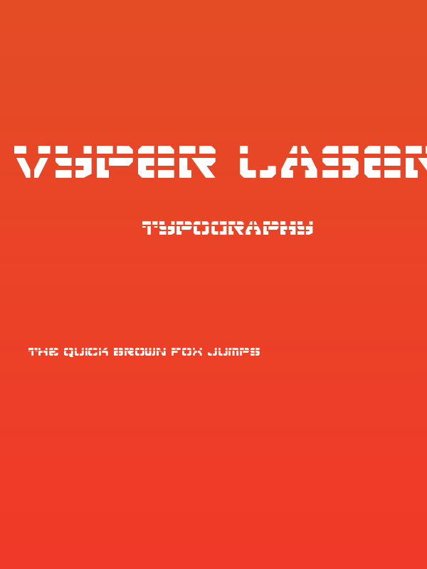 Vyper Laser Poster