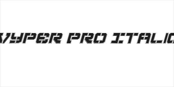 Vyper Pro Italic Logo