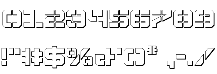 Vyper Shadow Font OTHER CHARS