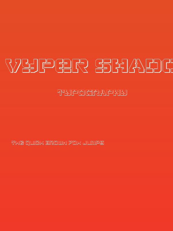 Vyper Shadow Poster