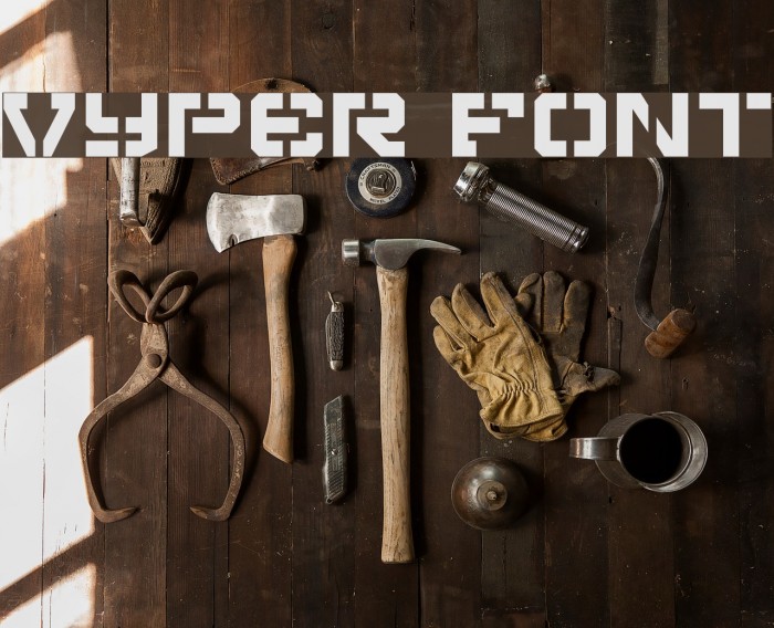 Vyper Font examples