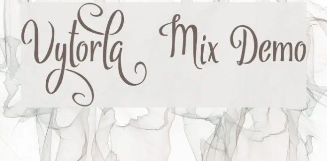 Vytorla Mix Demo Example 2