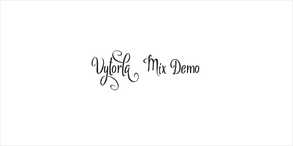Vytorla Mix Demo Logo