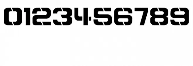 W13 Normal फ़ॉन्ट अन्य घर का काम