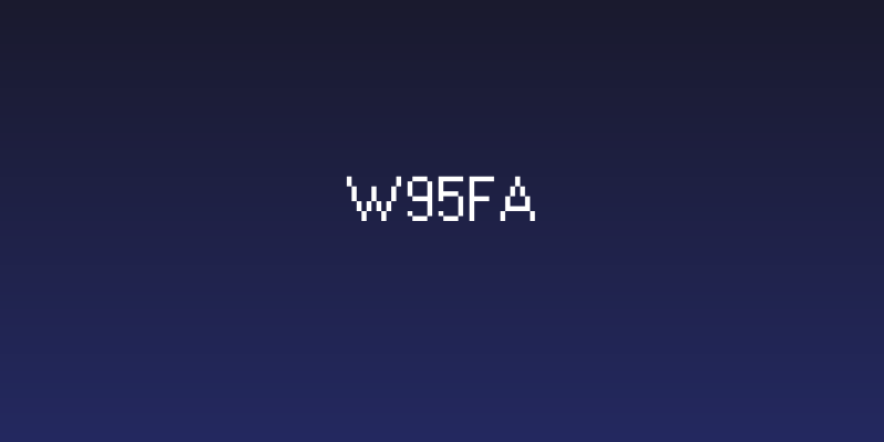 W95FA Social Header