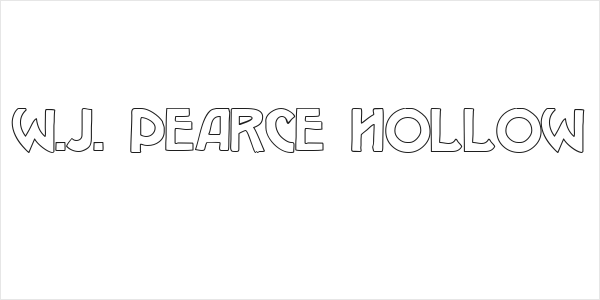 W.J. Pearce hollow Logo