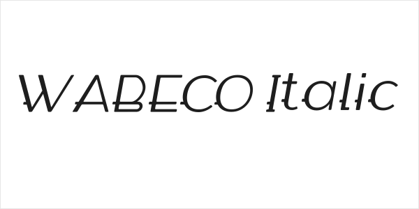 WABECO Italic Logo