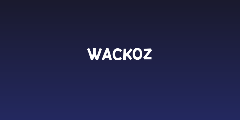 WACKOZ Social Header