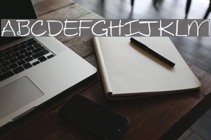 WAD Font examples