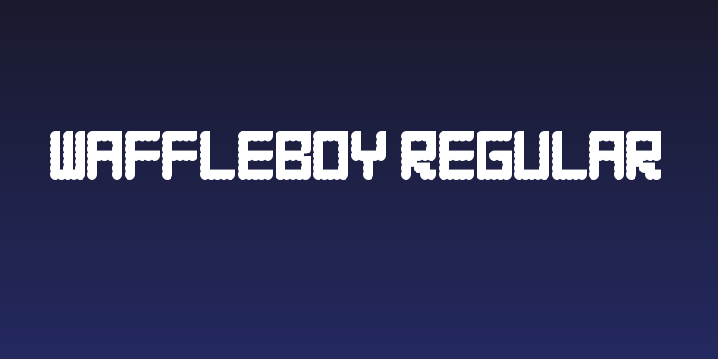 WAFFLEBOY Regular Social Header
