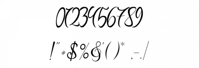 WAFONAK Font OTHER CHARS