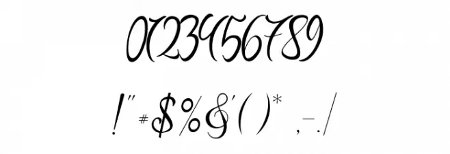 WAFONAK Font OTHER CHARS