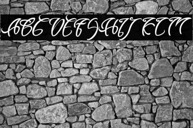 WAFONAK Font examples