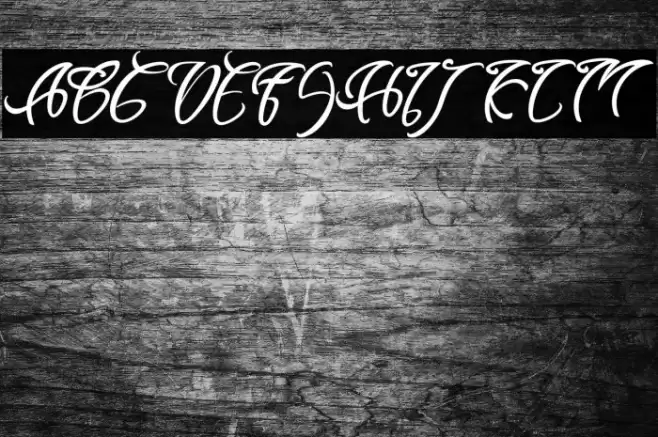 WAFONAK Font examples