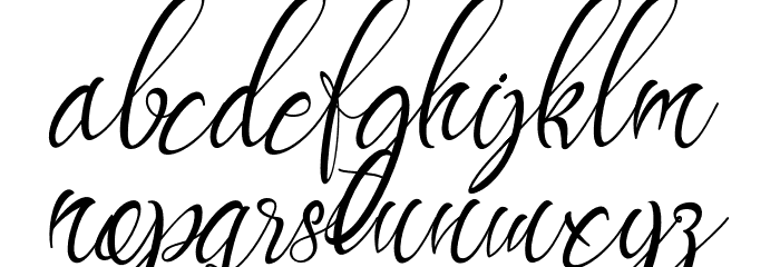 WAFONAK Font LOWERCASE