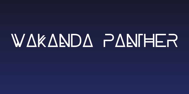 WAKANDA PANTHER Social Header