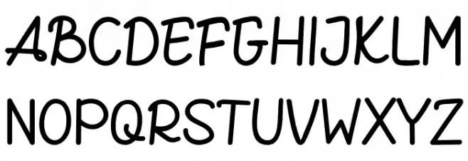 WAKTURegular Font Litere mari