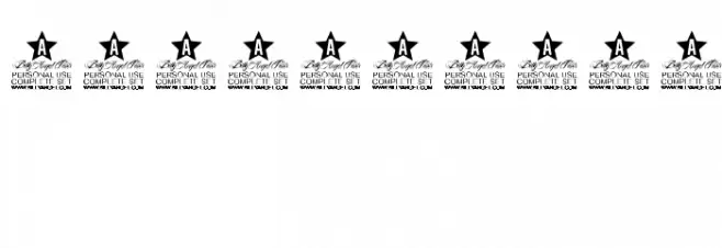 WALK Personal Use    Font OTHER CHARS