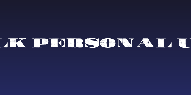 WALK Personal Use    Social Header