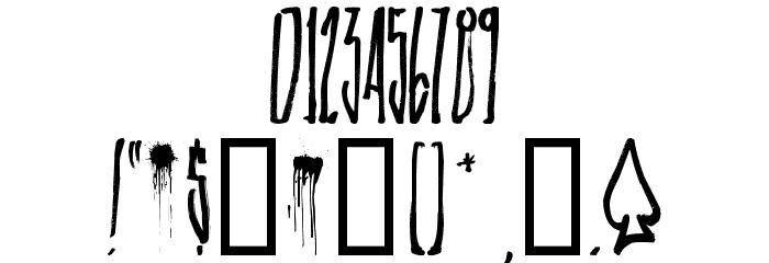 WALLRIDE Font OTHER CHARS