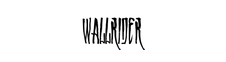 WALLRIDER Font