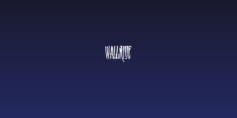 WALLRIDE Social Header