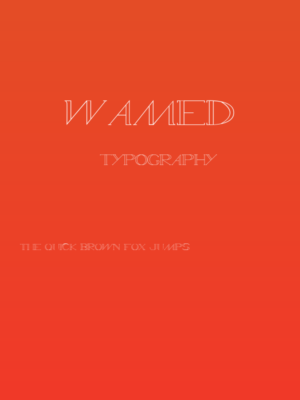 WAMED Poster