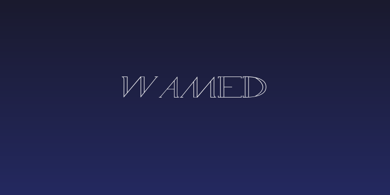 WAMED Social Header