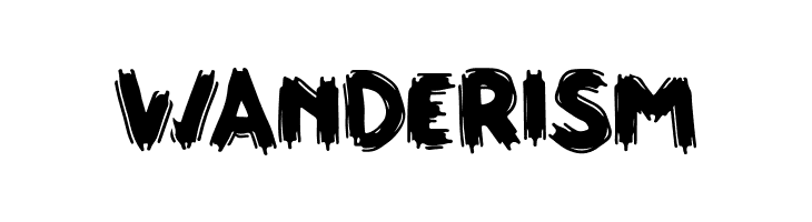 WANDERISM  免费字体下载
