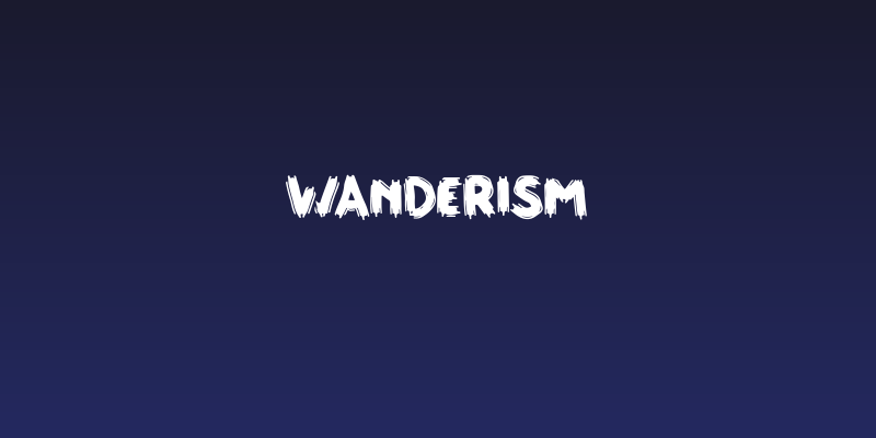 WANDERISM Social Header