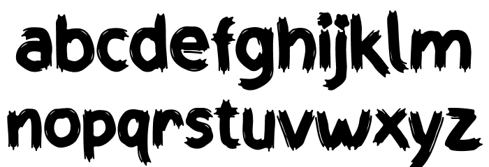 WANDERISM Font LOWERCASE