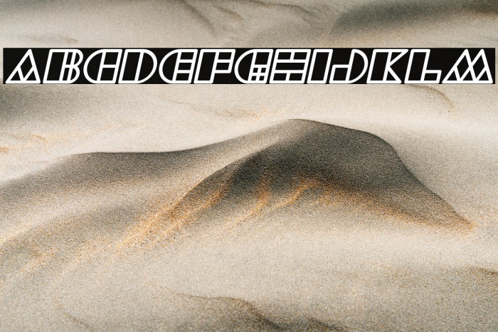 WAREHOUSE PROJECT Bold Italic Example 2