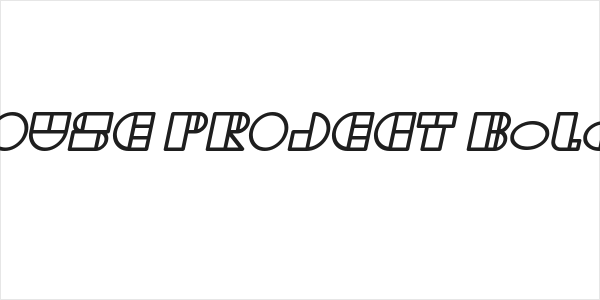 WAREHOUSE PROJECT Bold Italic Logo