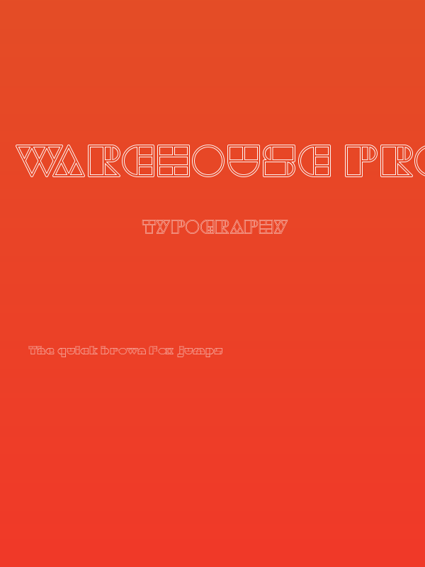 WAREHOUSE PROJECT-Hollow Poster