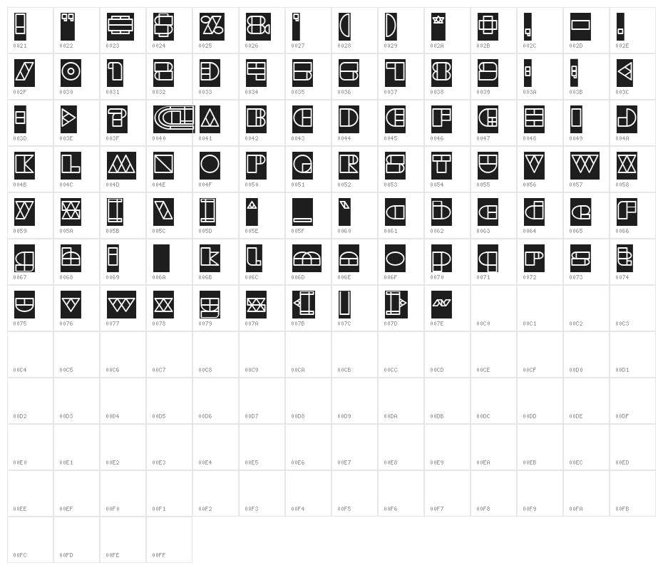 WAREHOUSE PROJECT-Inverse Character Map