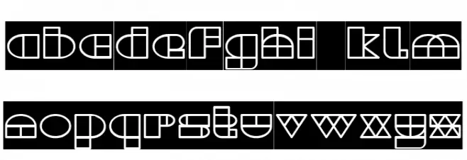 WAREHOUSE PROJECT-Inverse 字体 小写