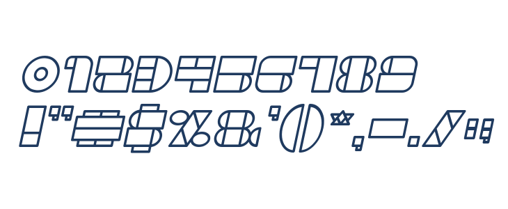 WAREHOUSE PROJECT Italic Other Characters