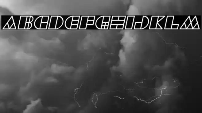 WAREHOUSE PROJECT Italic Font examples