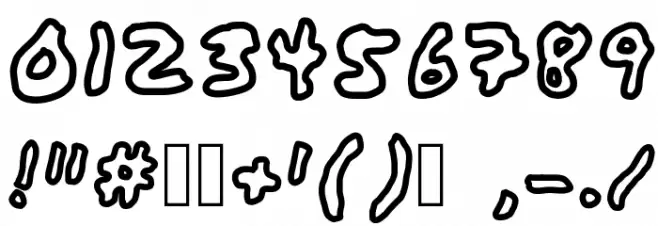 WAREHOUSE Font OTHER CHARS