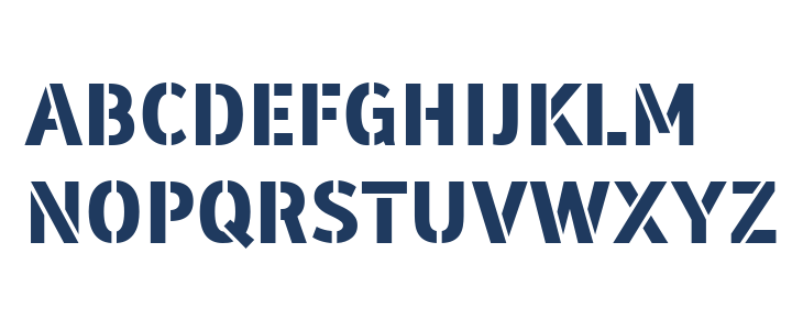 WARFIELD Bold Uppercase