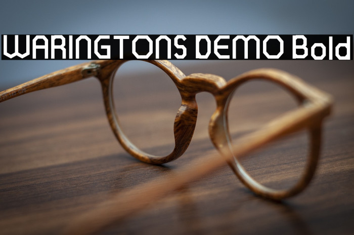 WARINGTONS DEMO Bold Example 3