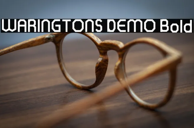 WARINGTONS DEMO Bold Example 3
