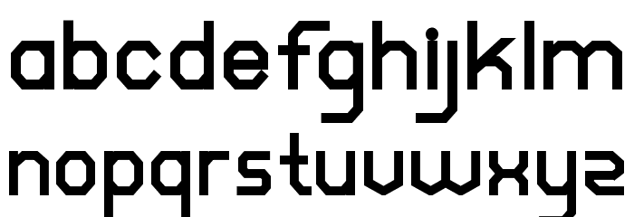 WARINGTONS DEMO Bold Font LOWERCASE