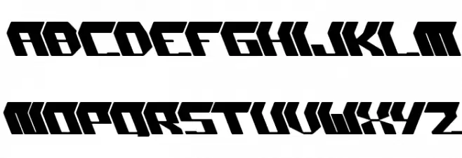 WARNING フォント 大文字
