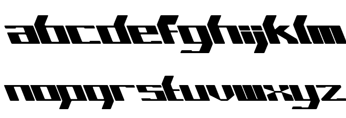WARNING Font LOWERCASE