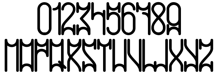 WARRIORZ 73 Regular Font OTHER CHARS