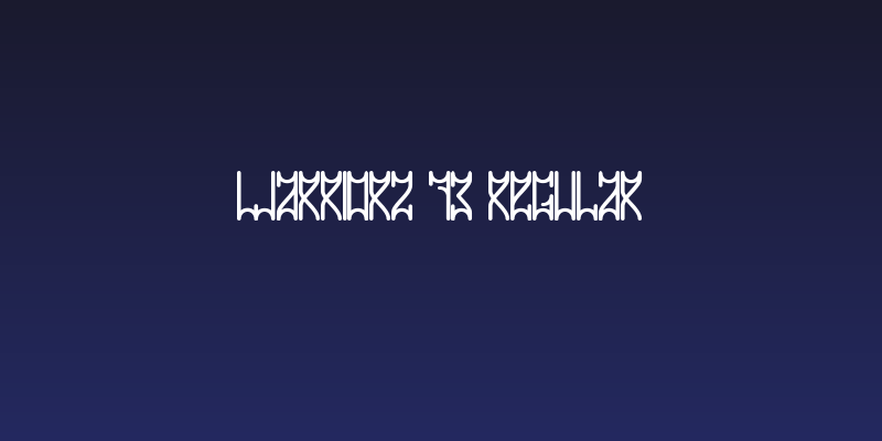 WARRIORZ 73 Regular Social Header