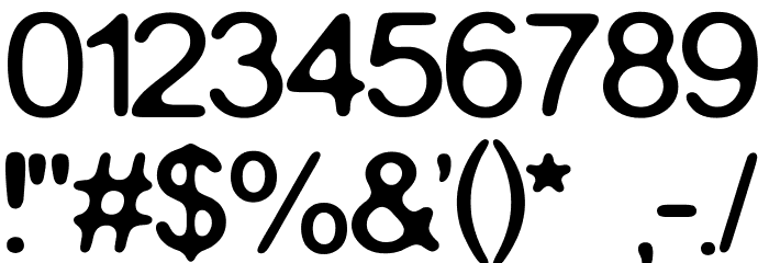 WARZONE 99 Font OTHER CHARS