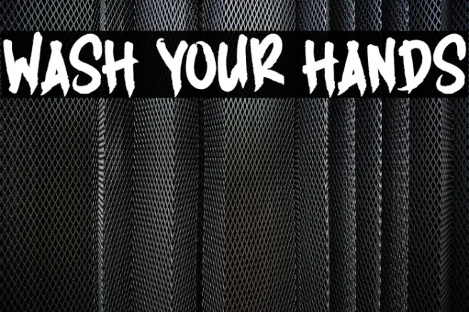 WASH YOUR HANDS Example 3